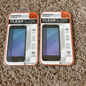 iphone se/8/7/6 glass screen protector